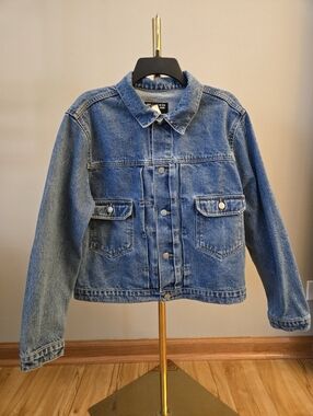 Vintage Ralph Lauren Polo Jeans Co. Type 2 Trucker Denim Jacket-Womens Large